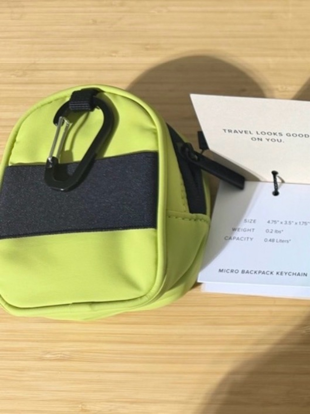 Calpak Mini Belt Bag and Micro Backpack Keychain - NWT! Travel beautifully!❤️ - Picture 4 of 4